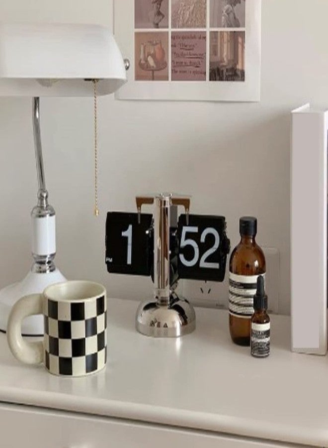 Topyond Retro Flip Clock, Quartz Movement Silent Operation, Auto Flip Easy Read Display, Vintage Desk Clock for Home Office Decor and Gift Givers - Image 3